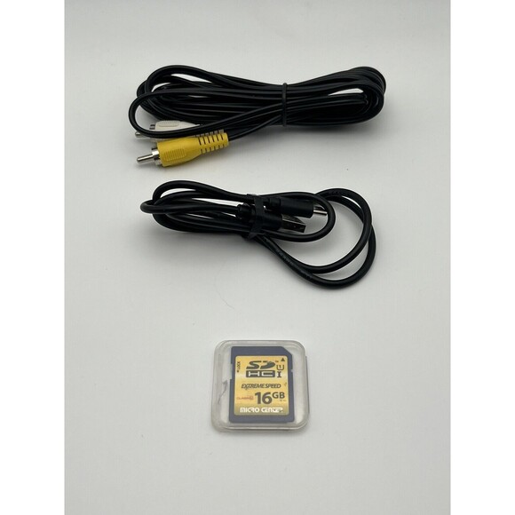 Vivitar DVR 810HD Black Lightweight Handheld HD Camcorder & Case UNTESTED - Picture 7 of 7